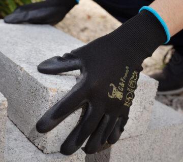 دستکش‌های ساختمانی با پوشش نیتریل